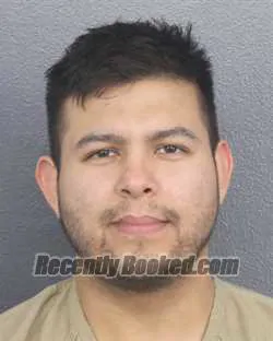 Booking photo from Broward County, Florida