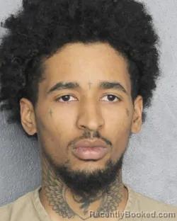 Booking photo from Broward County, Florida