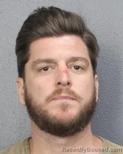 Booking photo from Broward County, Florida