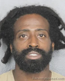 Booking photo from Broward County, Florida