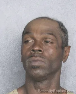 Booking photo from Broward County, Florida