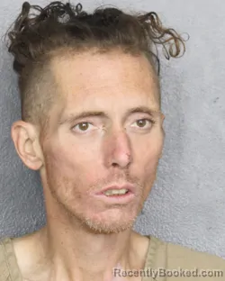 Booking photo from Broward County, Florida