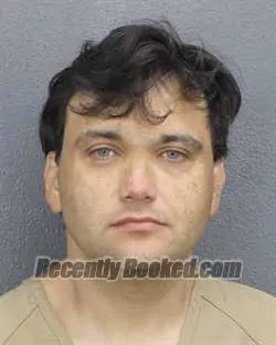 Booking photo from Broward County, Florida