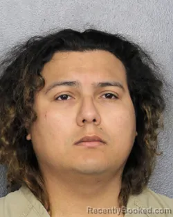 Booking photo from Broward County, Florida