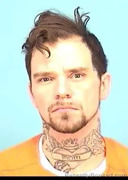 Booking photo from Lorain County, Ohio