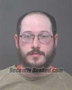 Booking photo from Muskingum County, Ohio