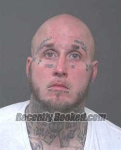 Booking photo from Muskingum County, Ohio