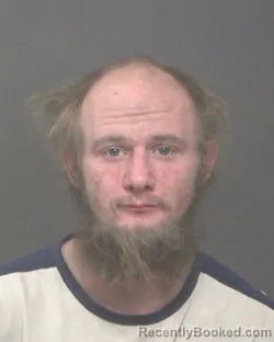 Booking photo from Muskingum County, Ohio