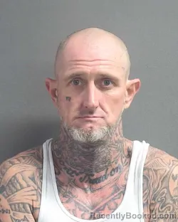 Booking photo from Volusia County, Florida