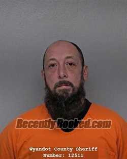 Booking photo from Wyandot County, Ohio