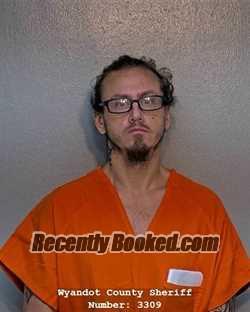 Booking photo from Wyandot County, Ohio