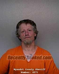 Booking photo from Wyandot County, Ohio