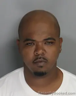 Booking photo from Aiken County, South Carolina