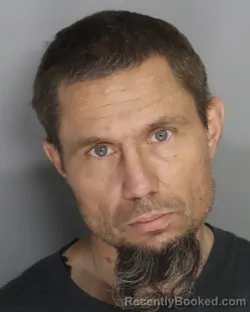 Booking photo from Aiken County, South Carolina