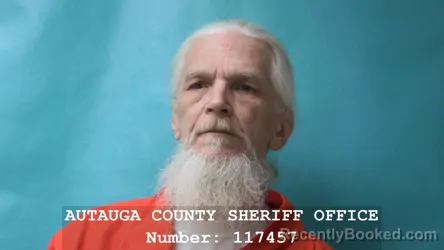 Booking photo from Autauga County, Alabama