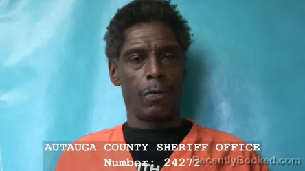 Booking photo from Autauga County, Alabama