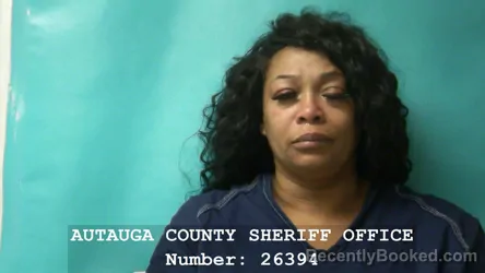 Booking photo from Autauga County, Alabama