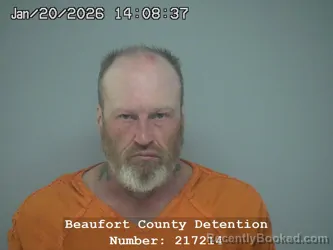 Booking photo from Beaufort County, South Carolina