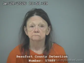 Booking photo from Beaufort County, South Carolina
