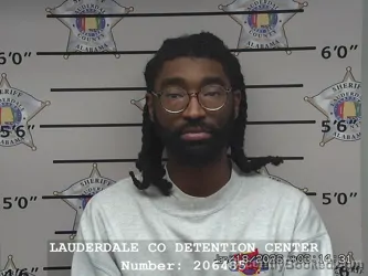 Booking photo from Lauderdale County, Alabama