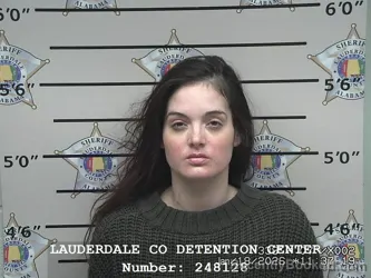Booking photo from Lauderdale County, Alabama