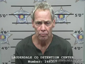 Booking photo from Lauderdale County, Alabama