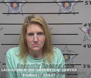 Booking photo from Lauderdale County, Alabama