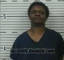 Booking photo from Lowndes County, Alabama