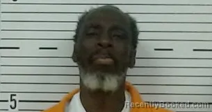 Booking photo from Lowndes County, Alabama