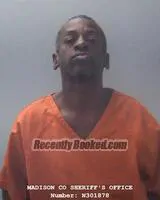 Booking photo from Madison County, Alabama