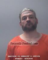 Booking photo from Madison County, Alabama