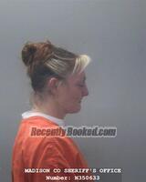 Booking photo from Madison County, Alabama