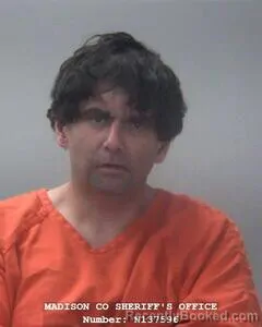 Booking photo from Madison County, Alabama