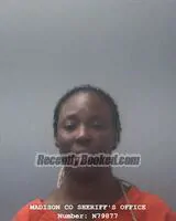 Booking photo from Madison County, Alabama