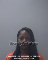 Booking photo from Madison County, Alabama