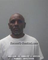 Booking photo from Madison County, Alabama