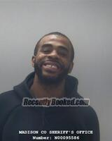 Booking photo from Madison County, Alabama