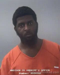 Booking photo from Madison County, Alabama