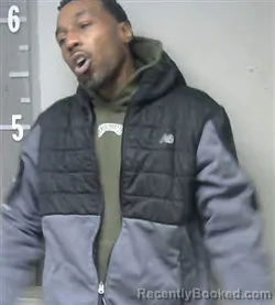 Booking photo from Marshall County, Alabama