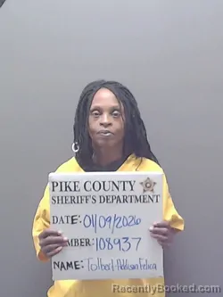 Mugshot of FELICA RANA TOLBERT-ADDISON