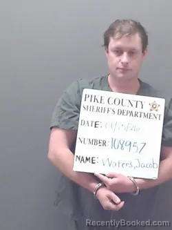 Mugshot of JACOB KEITH WATERS