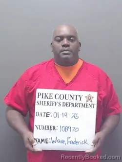 Mugshot of FREDERICK MAURICE WARE