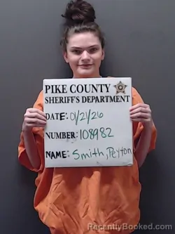 Mugshot of PEYTON ALEXIS SMITH