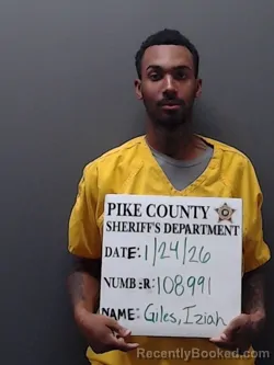 Mugshot of IZIAH MARQUISE GILES