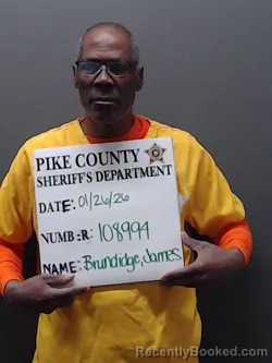 Mugshot of JAMES BRUNDIDGE