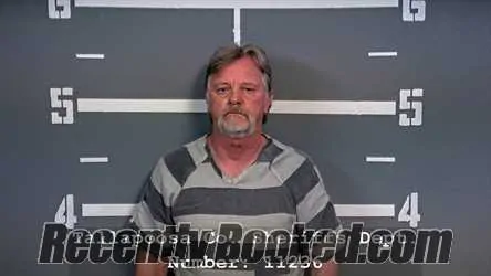 Booking photo from Tallapoosa County, Alabama