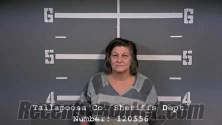 Booking photo from Tallapoosa County, Alabama