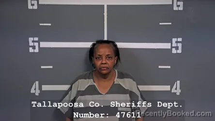 Booking photo from Tallapoosa County, Alabama