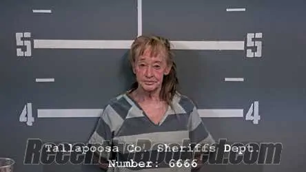 Booking photo from Tallapoosa County, Alabama