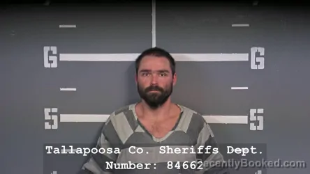 Booking photo from Tallapoosa County, Alabama